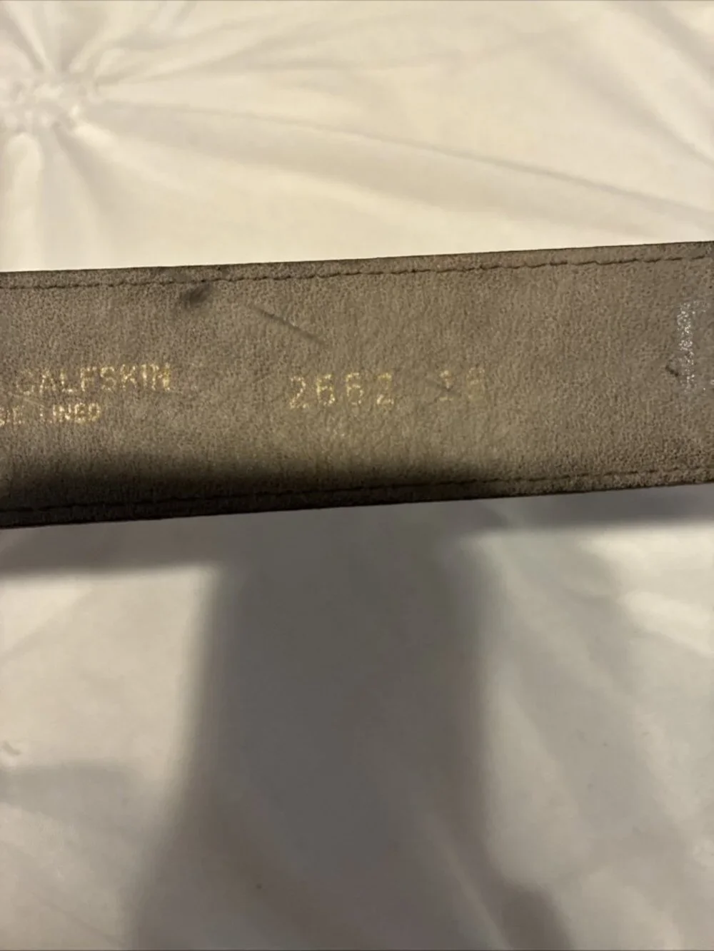 Pierre Cardin Authentic Vintage Solid Black Calfskin Leather Belt 38 / 95 Spain